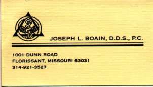 Joseph Boain, D.D.S.